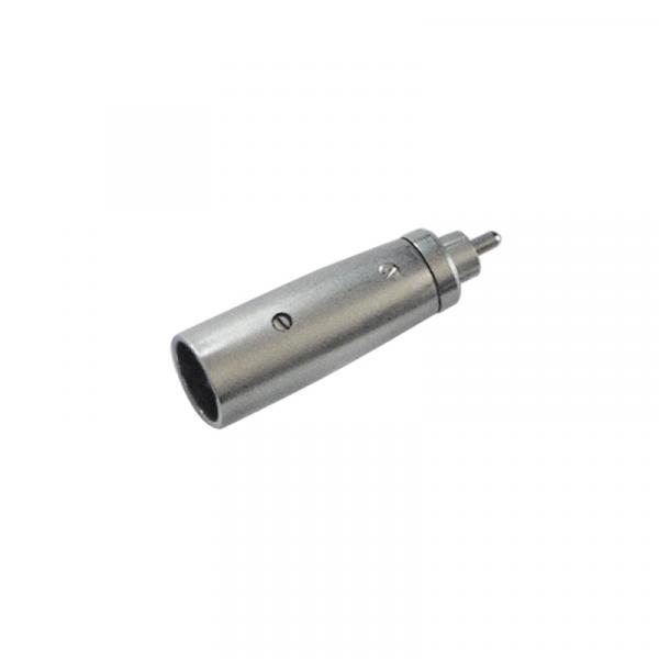 Adapter XLR Stecker auf Cinch Stecker